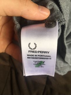 Мужское поло fred perry