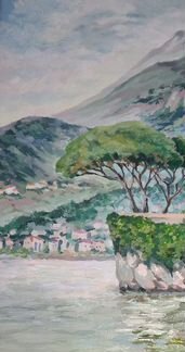 Картина маслом на холсте пейзаж