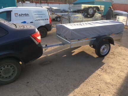 Легковой прицеп мзса. Продажа. Фаркопы. Рассрочка