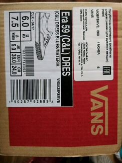 Фирменные кеды Vans 38р. (оригинал)