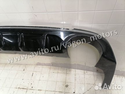 Юбка бампера задняя Kia Optima 4 Рестайлинг JF