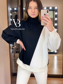 Толстовка на флисе oversize