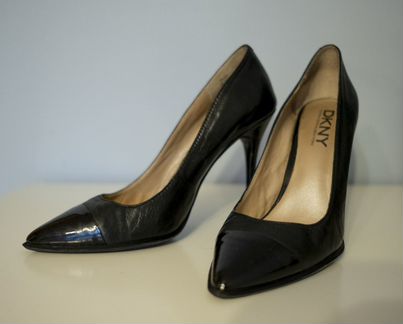 Туфли dkny кожаные