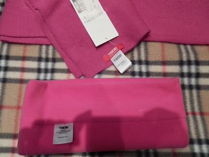 Шарф вязанный мягкий новый