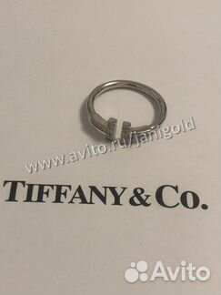 Золотое кольцо Тифани Tiffany & co