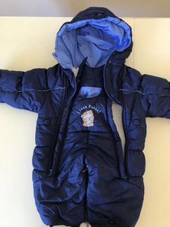 Зимний комбинезон-трансформер для мальчиков