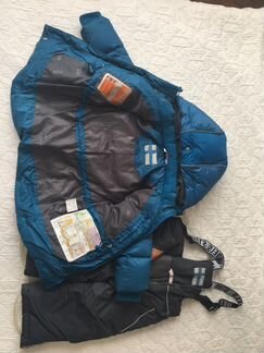 Пуховик и полукомбинезон финские nels, размер 68