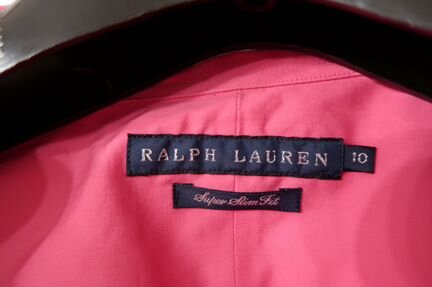 Рубашка новая Ralph Lauren, 44 размер, Розовая