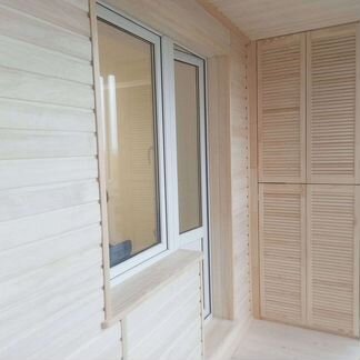 Утепление и обшивка балконов