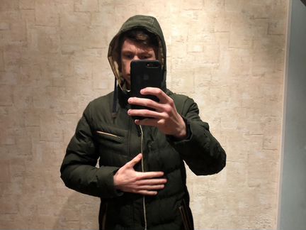 Пуховик зимний