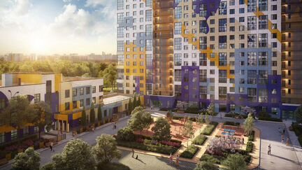 1-к квартира, 42.2 м², 4/25 эт.