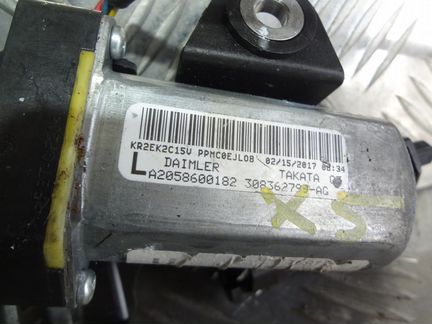 Мотор подачи ремня безопасности Мерседес 238 205