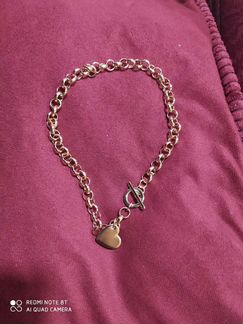Продаю цепочку с сердцем на шею фирменное