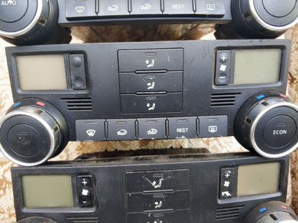 Блок управления климат контролем VW Туарег 2003-10