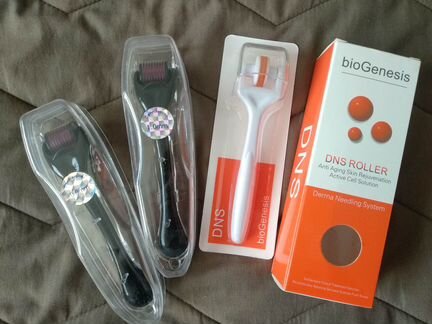 Мезороллеры (комплект) для лица, шеи и волос