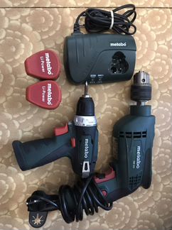 Дрель шуруповерт metabo
