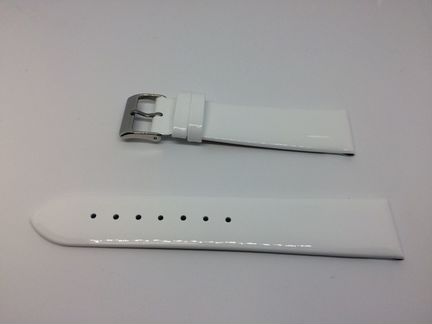 Лаковый Белый ремешок для часов Stailer 4 вида
