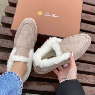 Лоферы LP натуральные