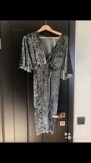 Платье бархат зара