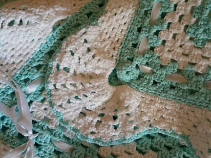 Летний плед для новорожденного на выписку