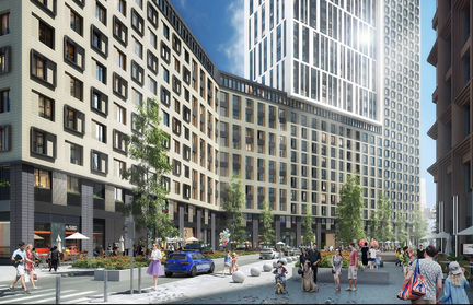 3-к квартира, 75.8 м², 7/34 эт.