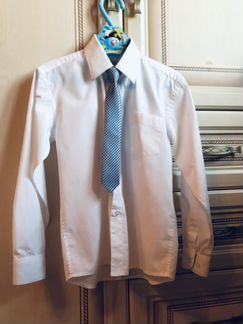 Рубашка белая, р. 122