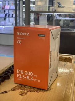 Объектив Sony Sel 18-200 f/3.5-6.3 oss le