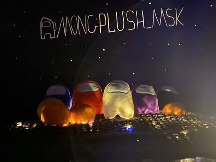 Мягкие игрушки «Among us»