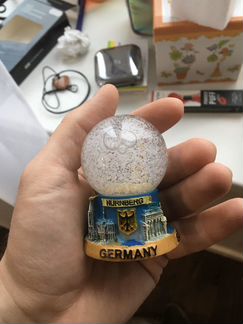 Снежный шарик из Нюрнберга (сувенир)