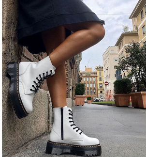 Ботинки Dr Martens (натуральная кожа)