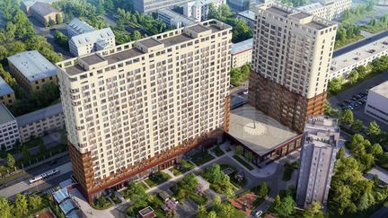 4-к квартира, 128.4 м², 4/19 эт.