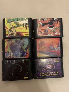 Картриджи Sega