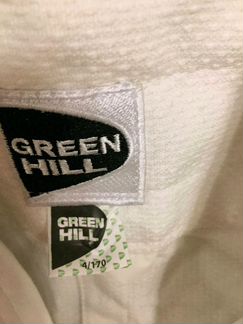 Новое кимоно для самбо green hill