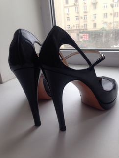 Черные туфли Casadei оригинал 40-41 р