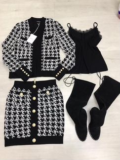 Костюм юбка+пиджак Balmain