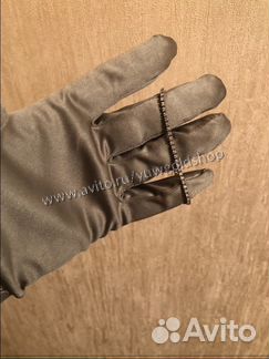 Новый золотой браслет Теннис брилл 2 ct 4/4