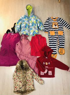 Вещи пакетом на девочку 92 98