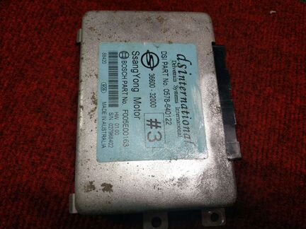 Эбу АКПП Ssang Yong 3660032000 #3