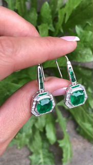 Серебряные серьги. Серебро кольцо. Браслет