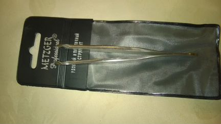 Пинцет для бровей metzger Professional