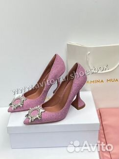 Туфли амина муадди розовые