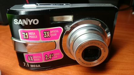 Цифровой фотоаппарат Sanyo VPC-S750EX BK