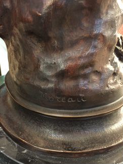 Скульптура из бронзы «обнаженная», Moreau, Франция