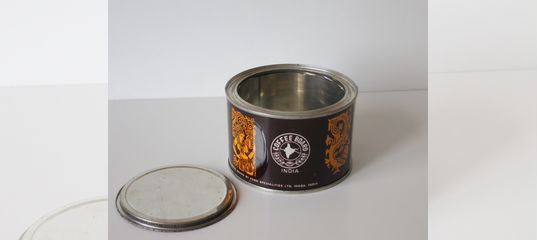 Индийский кофе ссср в железной банке фото