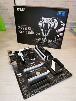 Материнская плата MSI S1150/Z97S/SLI/Krait Edition