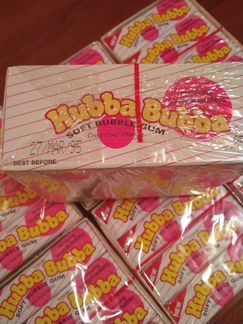 Жевачка hubba bubba 1995 года