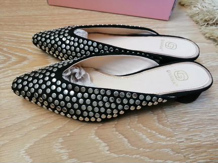 Новые Мюли с клепками