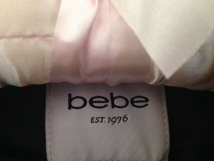 Плащ чёрный,бренд Bebe