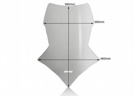 Стекло Yamaha MT-09 высокое