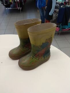 Детские резиновые сапоги, размер 24